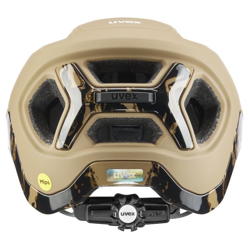 Uvex react MIPS Fahrradhelm - desert-black matt - Image 3