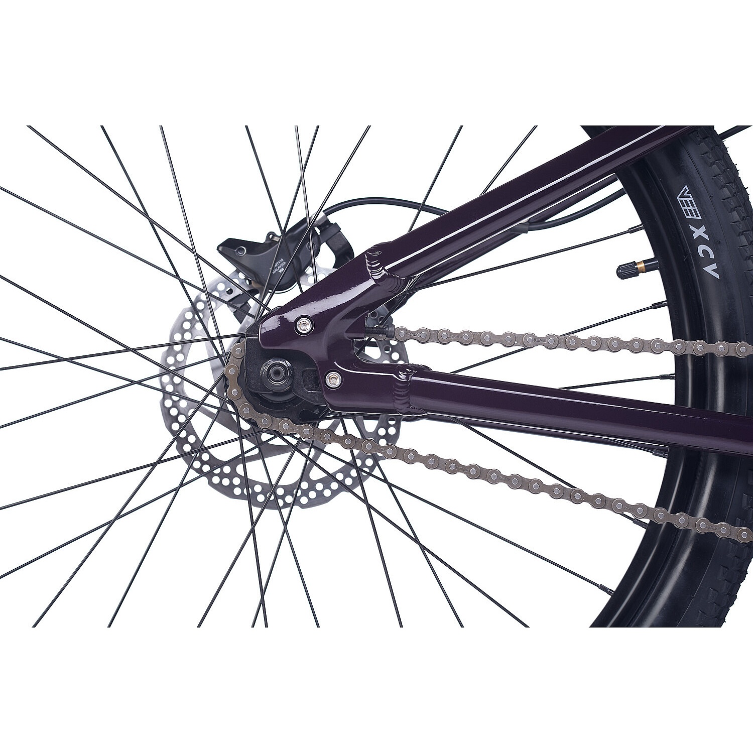 Academy PUMP 5 - 24' Kinderfahrrad - 2026 - plum - Image 7
