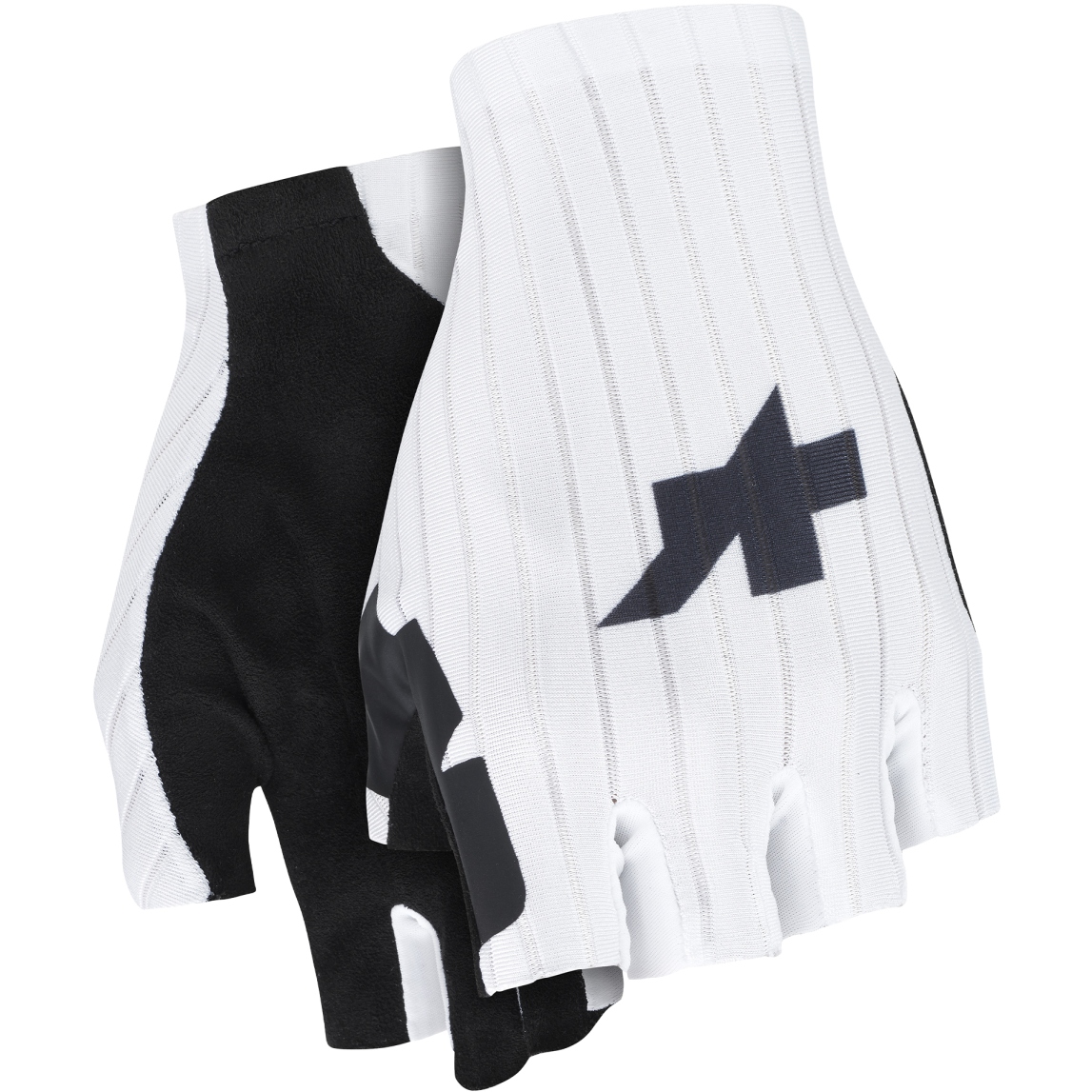 Assos RSR S11 Speed Kurzfinger-Handschuhe - white series