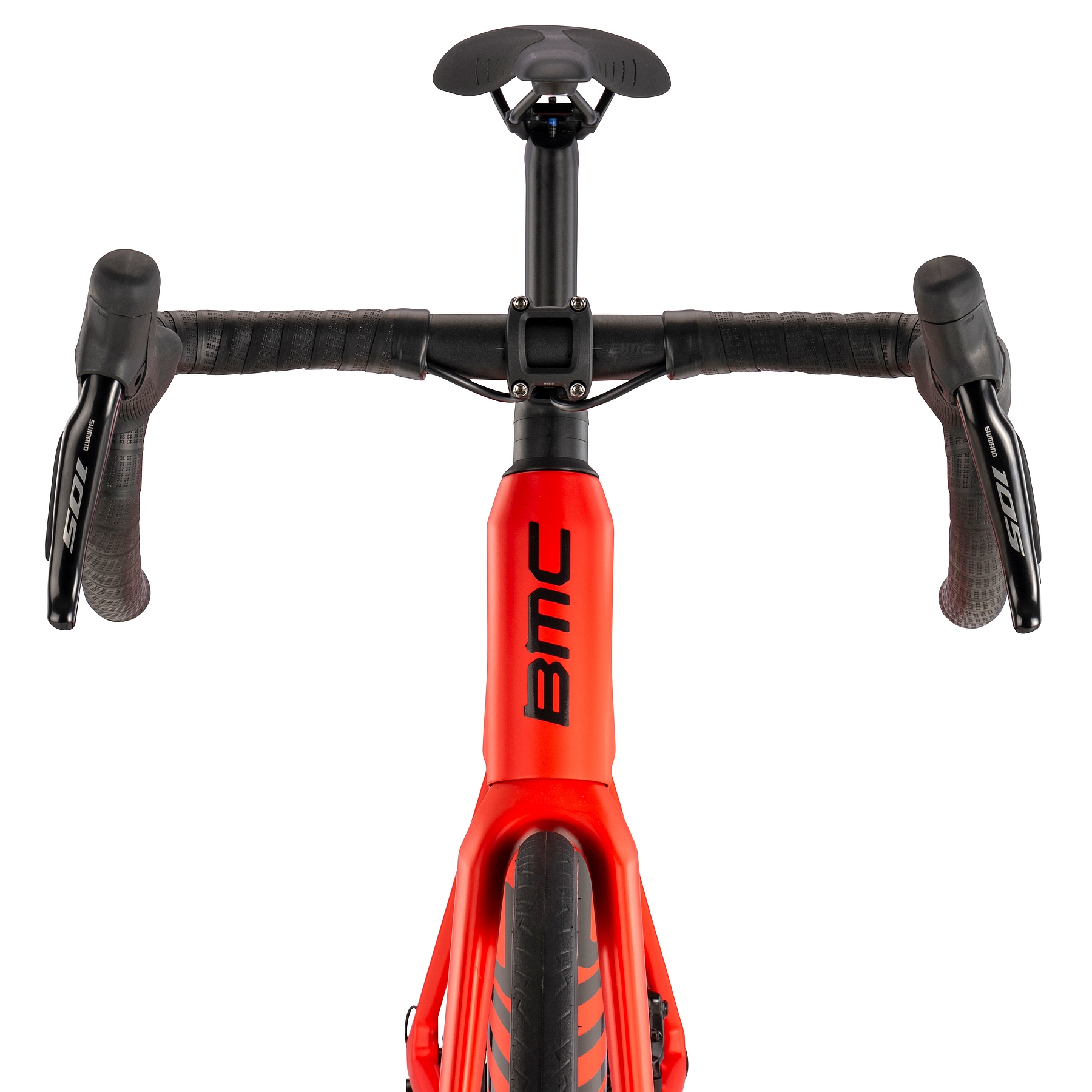 BMC TEAMMACHINE SLR THREE - Carbon Rennrad - 2026 - neon red - Image 6