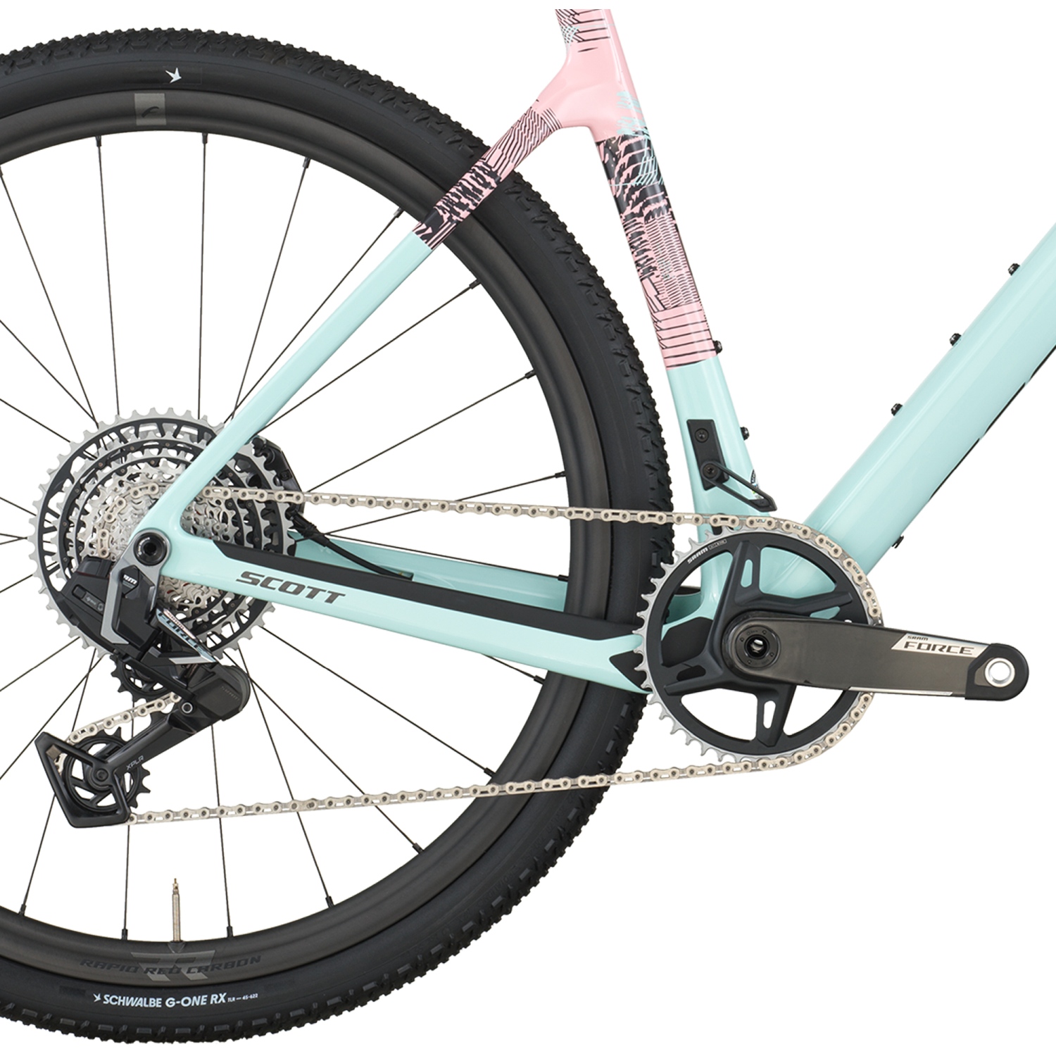 SCOTT ADDICT GRAVEL 10 - Carbon Gravel Bike - 2026 - gelato blue/gelato pink - Image 8