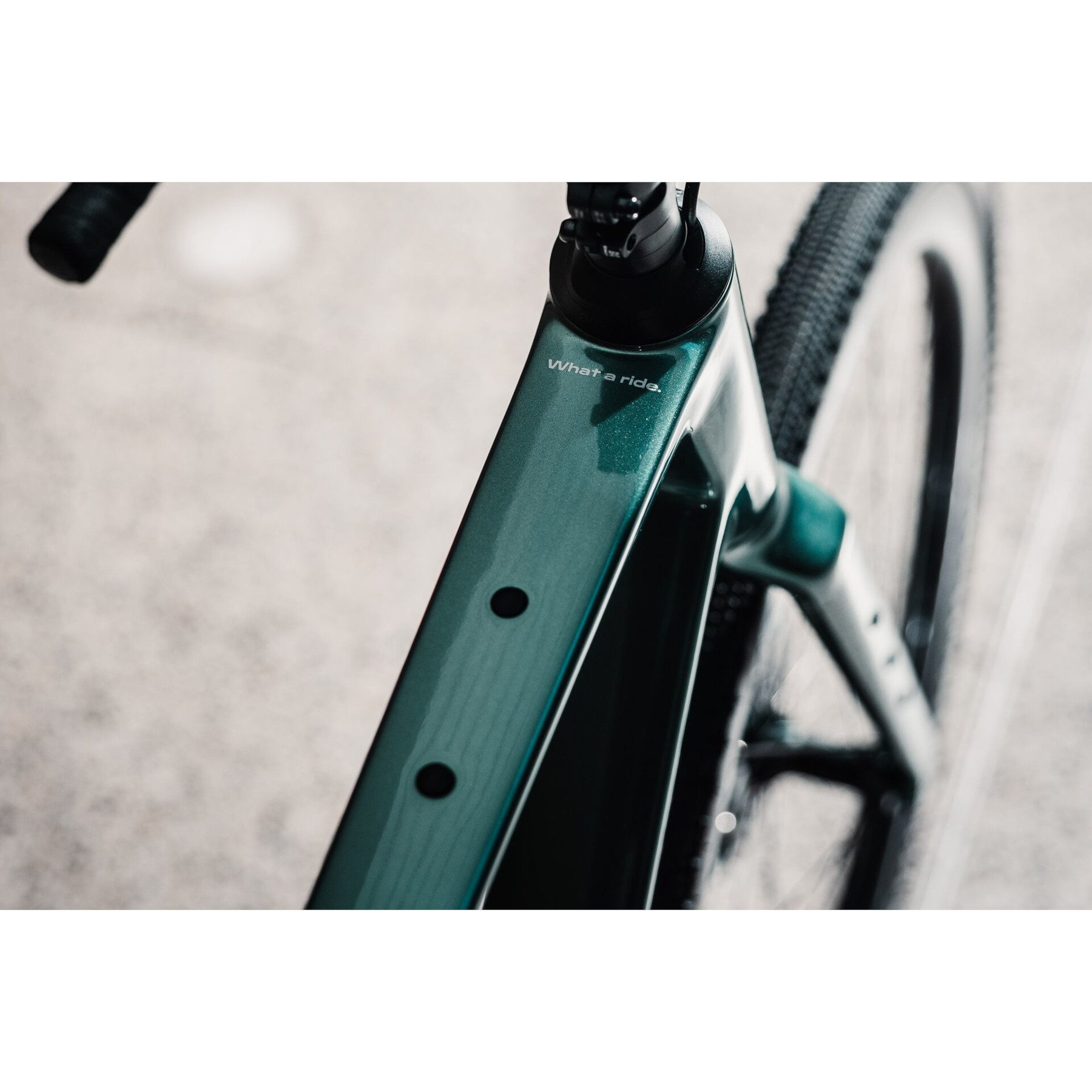 Simplon GRID CORE - Carbon Gravel Bike - 2026 - Dark Pine Green/Polished Silver Metallic - Image 3