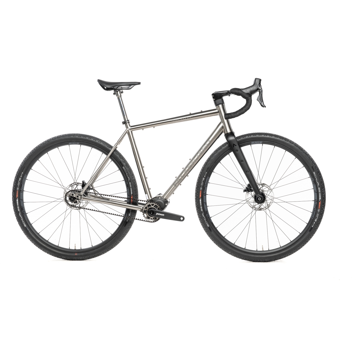 Falkenjagd ARISTOS Pi Gravel - Pinion C1.12i - Titan Gravel Bike - 2026
