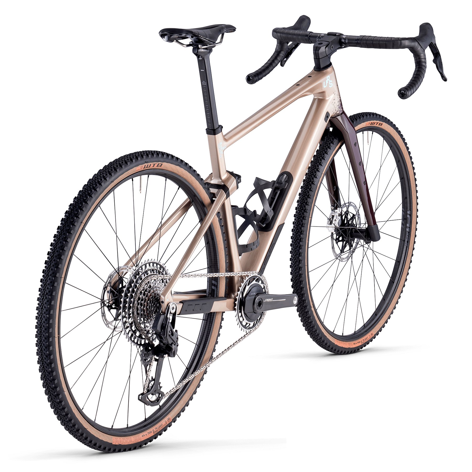 BMC URS 01 ONE - Carbon Gravel Bike - 2024 - warm gold / dark red - Image 4