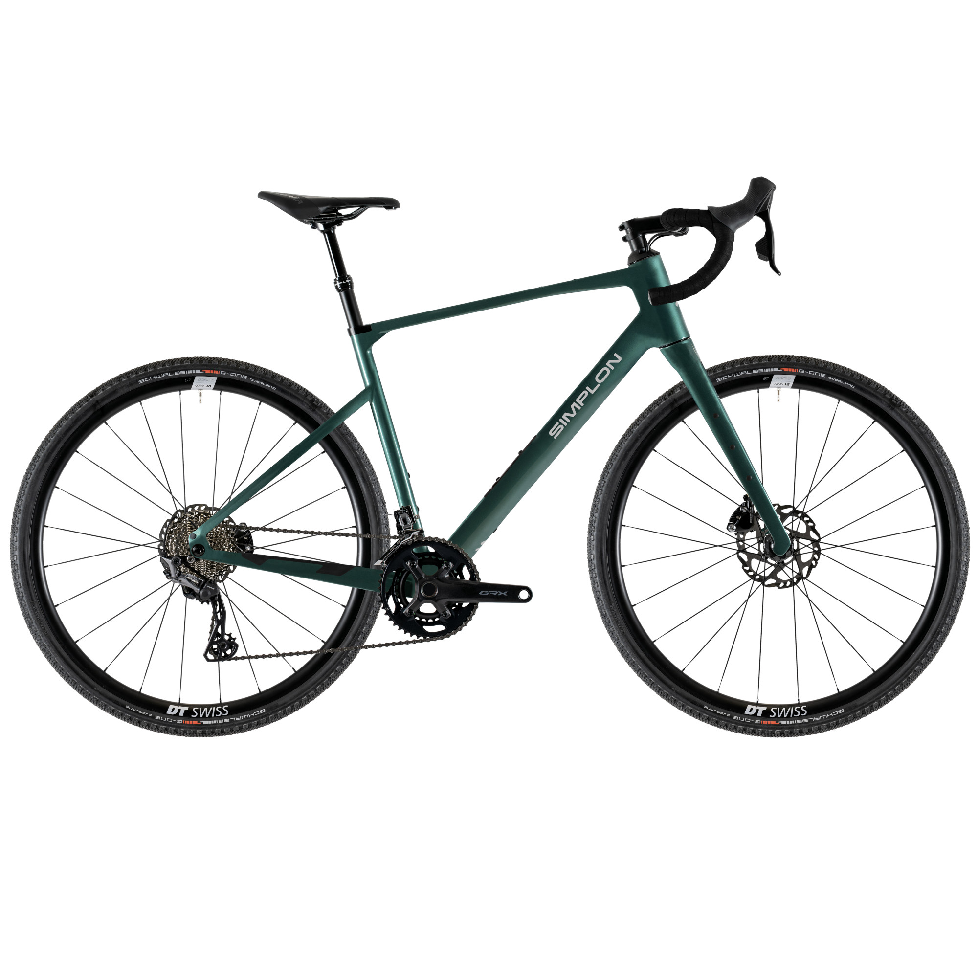 Simplon GRID ULTIMATE - Carbon Gravel Bike - 2026 - Dark Pine Green/Polished Silver