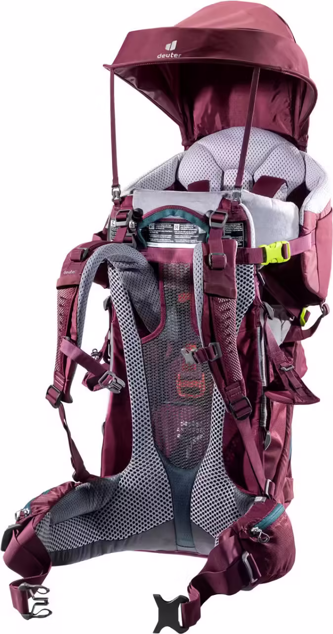Deuter Kid Comfort Kindertrage Rot Maroon - Image 7