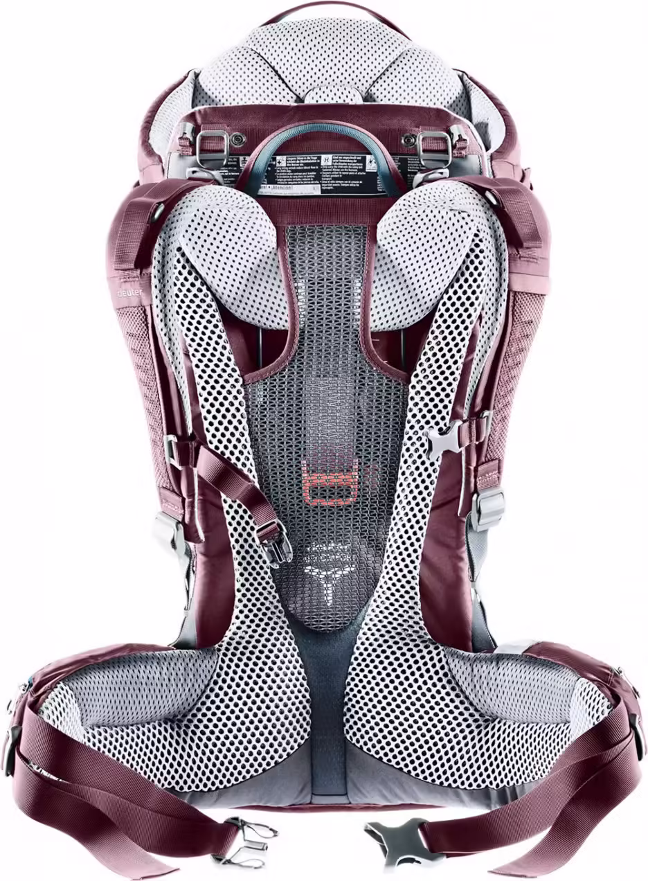 Deuter Kid Comfort Kindertrage Rot Maroon - Image 6