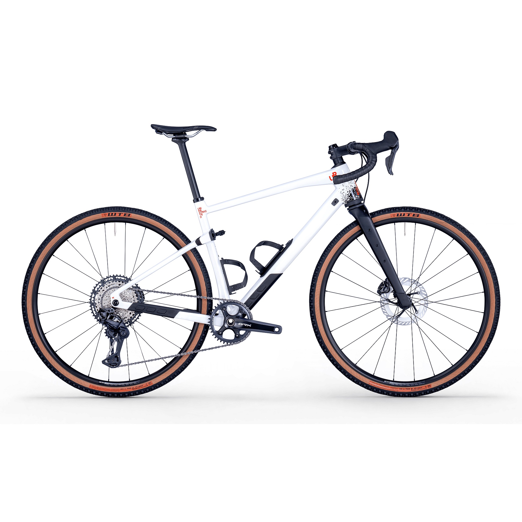 BMC URS 01 LT ONE - Carbon Gravel Bike - 2026 - metallic white / black