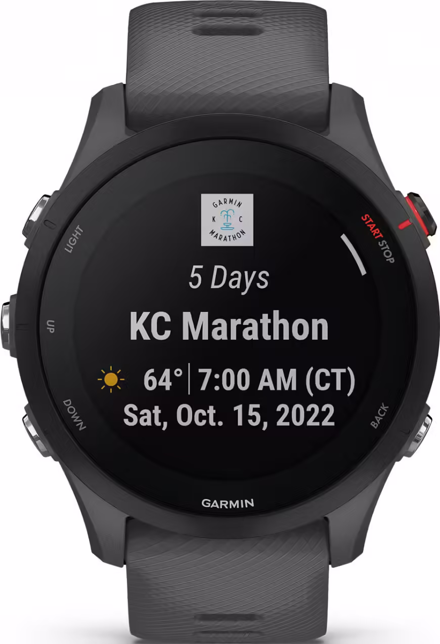 Garmin Forerunner 255 Sportuhr Grau - Image 7
