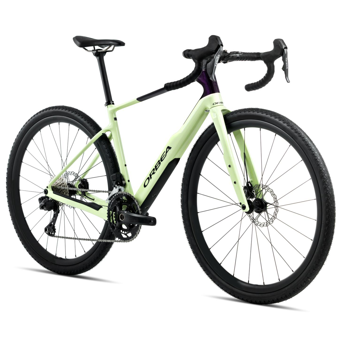 Orbea TERRA M30TEAM - GRX RX820 Gravel Bike - 2026 - Acid Gum - Fantasy Purple Carbon (gloss) - Image 3