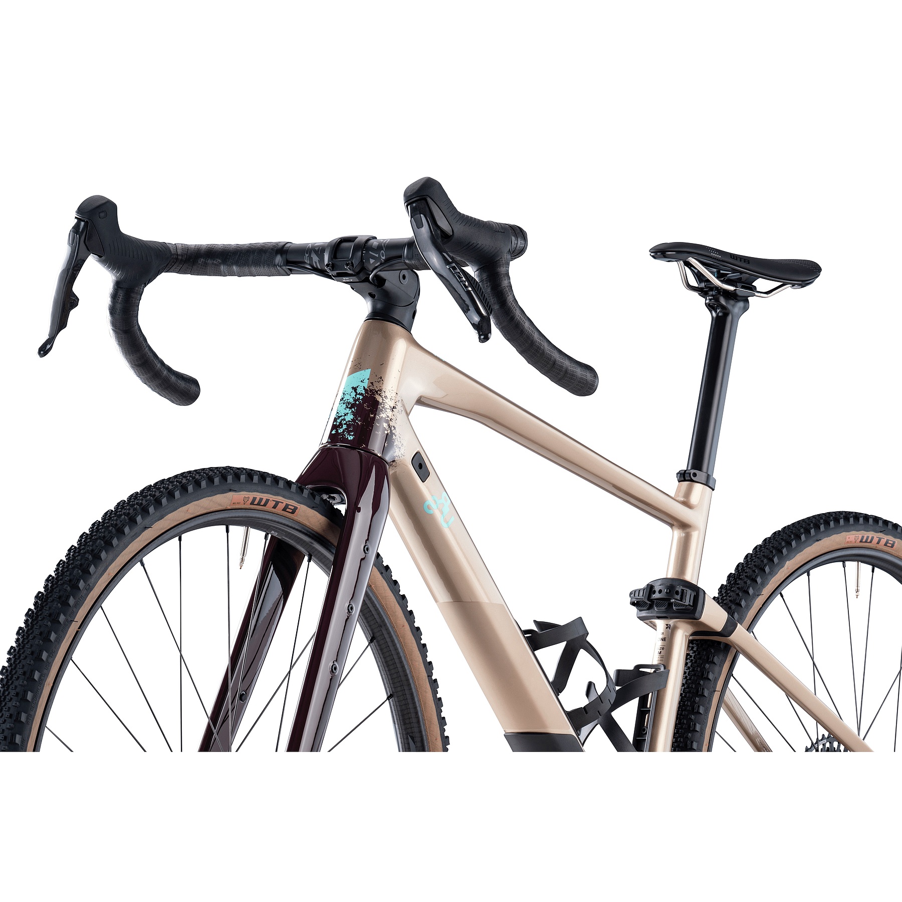BMC URS 01 ONE - Carbon Gravel Bike - 2024 - warm gold / dark red - Image 5