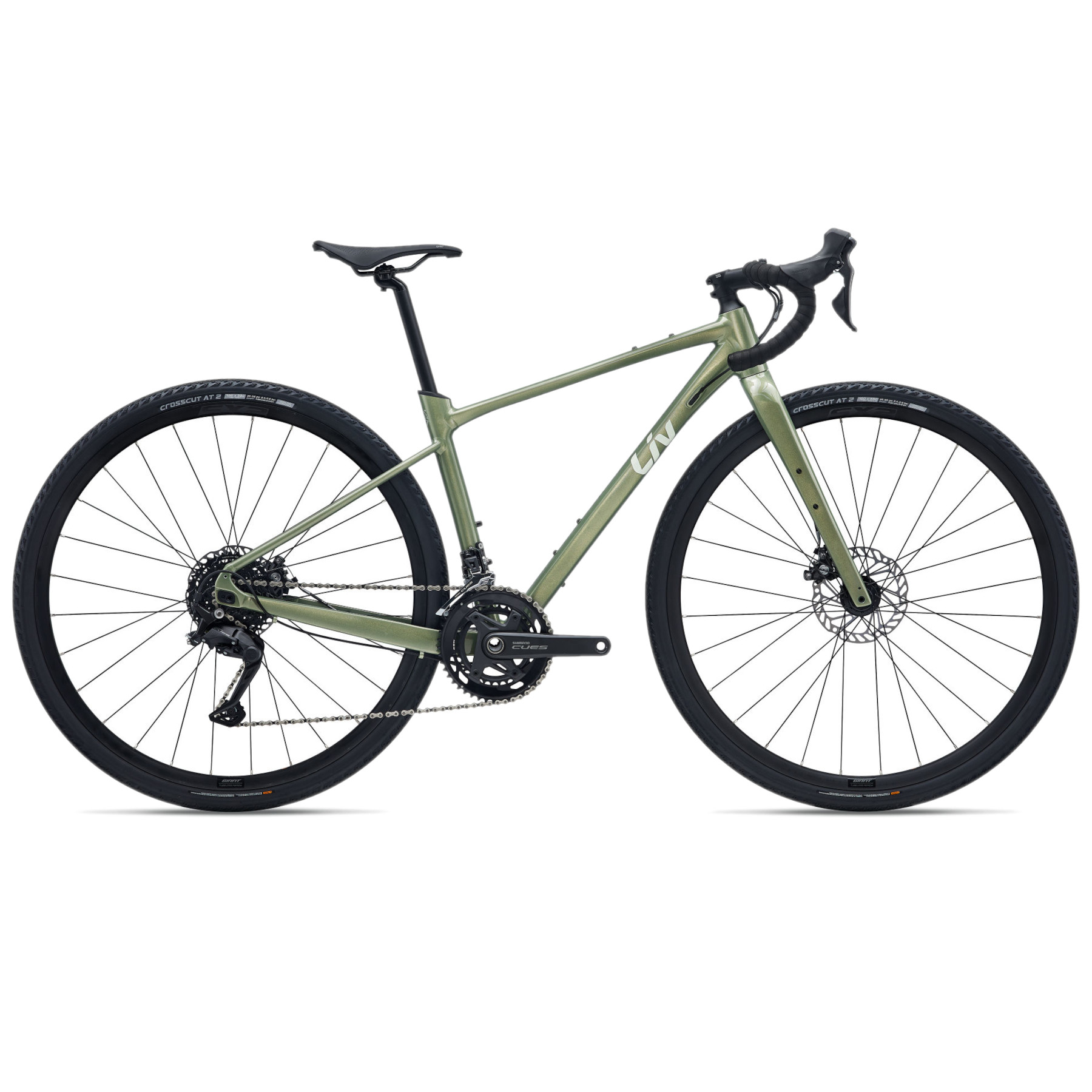 Liv DEVOTE 2 - Damen Gravel Bike - 2026 - Gleaming Olive