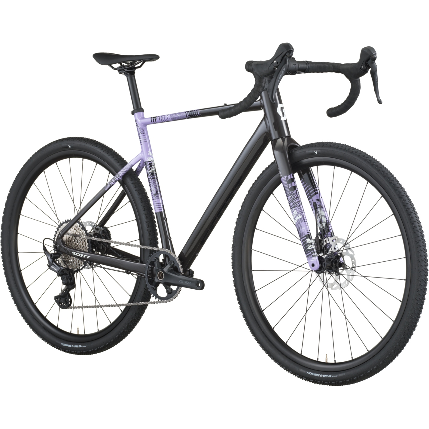 SCOTT SPEEDSTER GRAVEL 10 - Gravel Bike - 2026 - carbon black / tulip purple - Image 3
