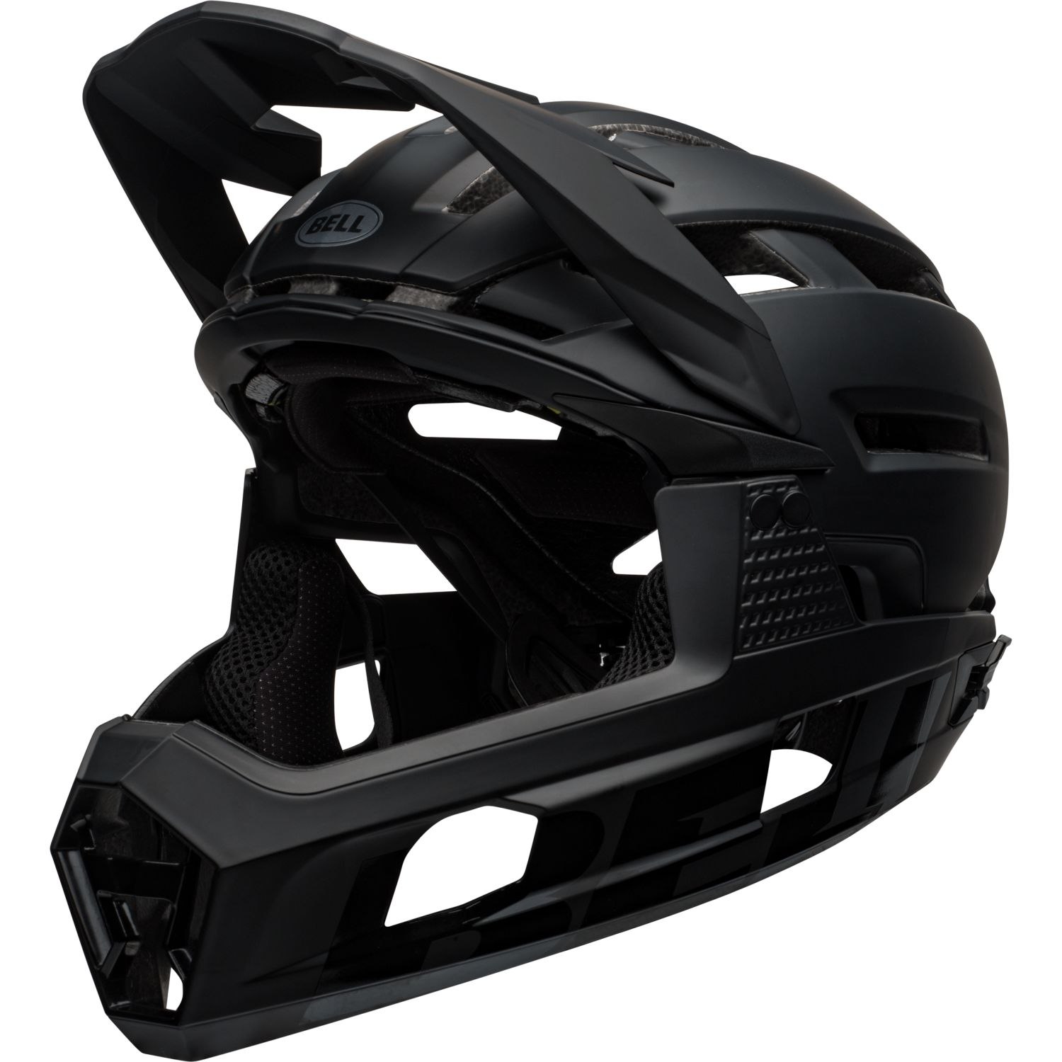Bell Super Air R Spherical Helm - matte/gloss black