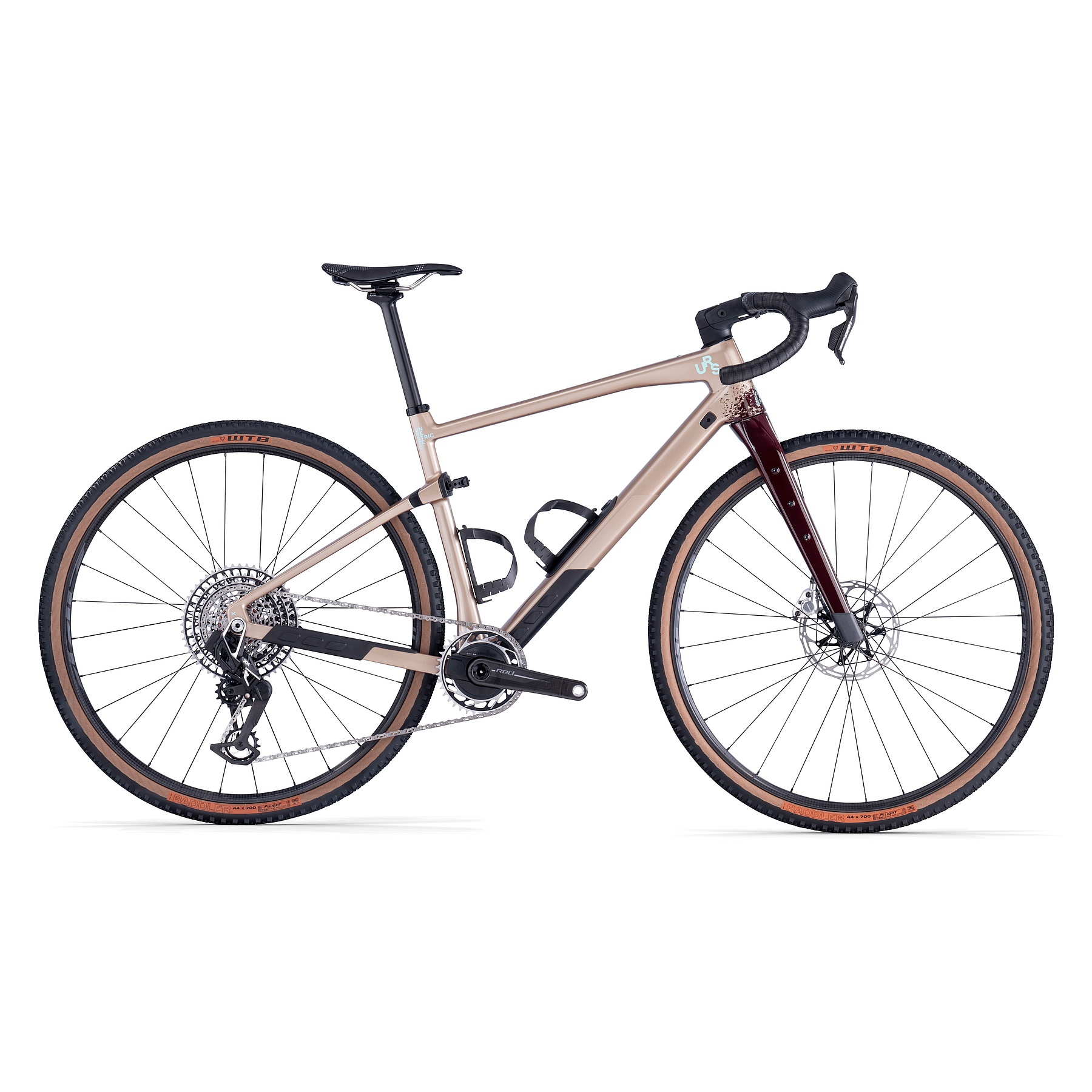 BMC URS 01 ONE - Carbon Gravel Bike - 2024 - warm gold / dark red