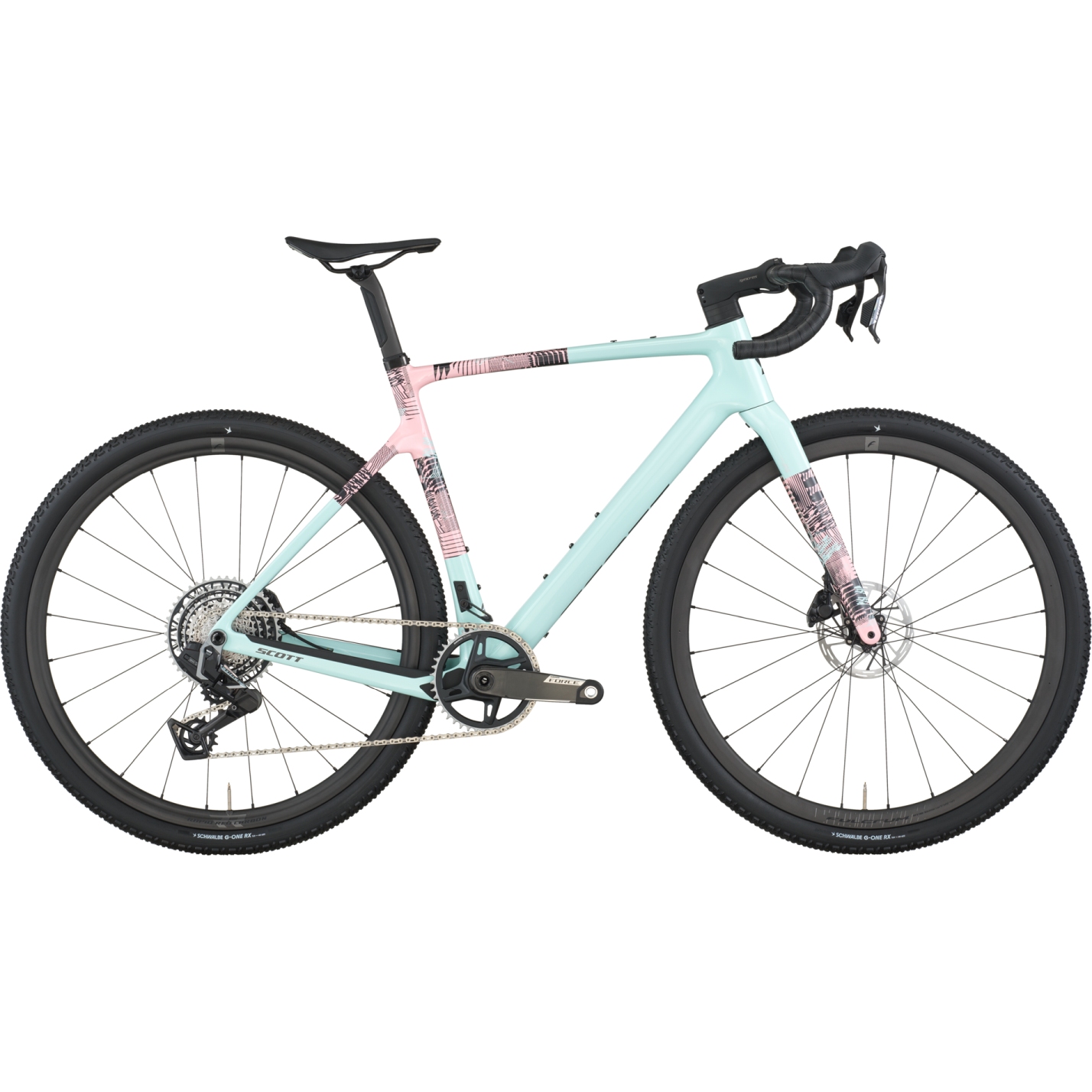SCOTT ADDICT GRAVEL 10 - Carbon Gravel Bike - 2026 - gelato blue/gelato pink