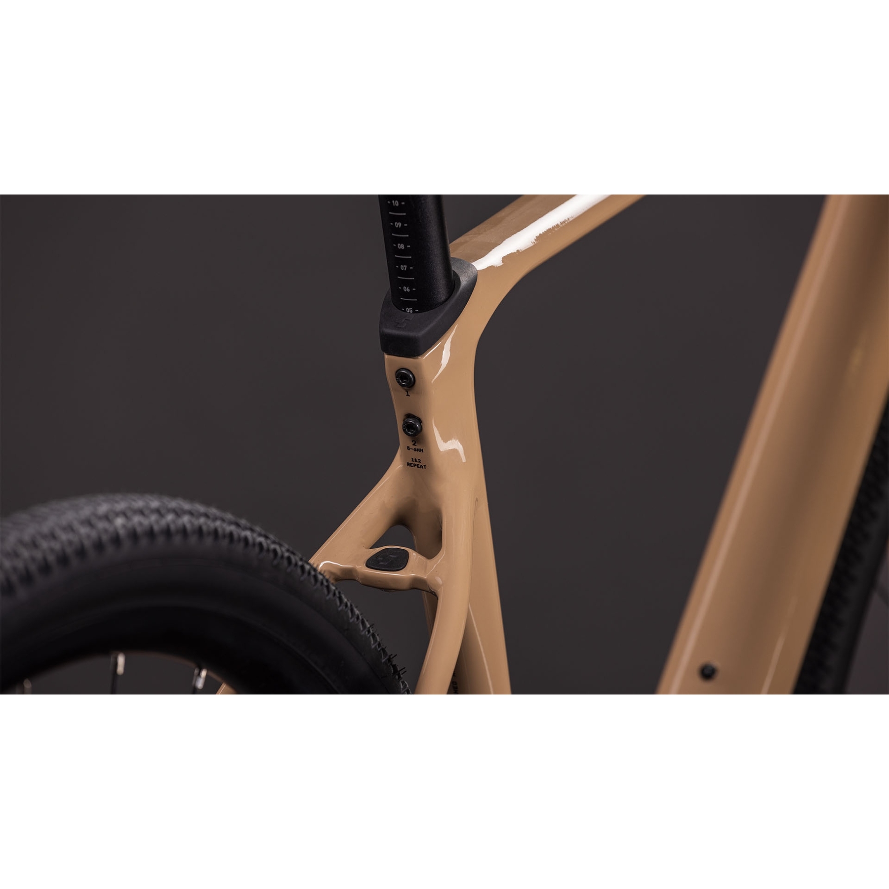 CUBE NUROAD Race - Gravel Bike - 2026 - cappuccino / black - Image 4