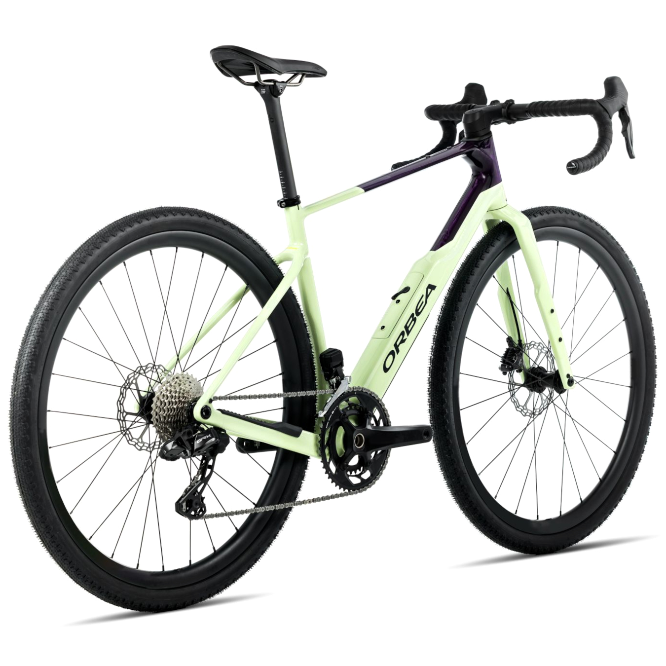 Orbea TERRA M30TEAM - GRX RX820 Gravel Bike - 2026 - Acid Gum - Fantasy Purple Carbon (gloss) - Image 4