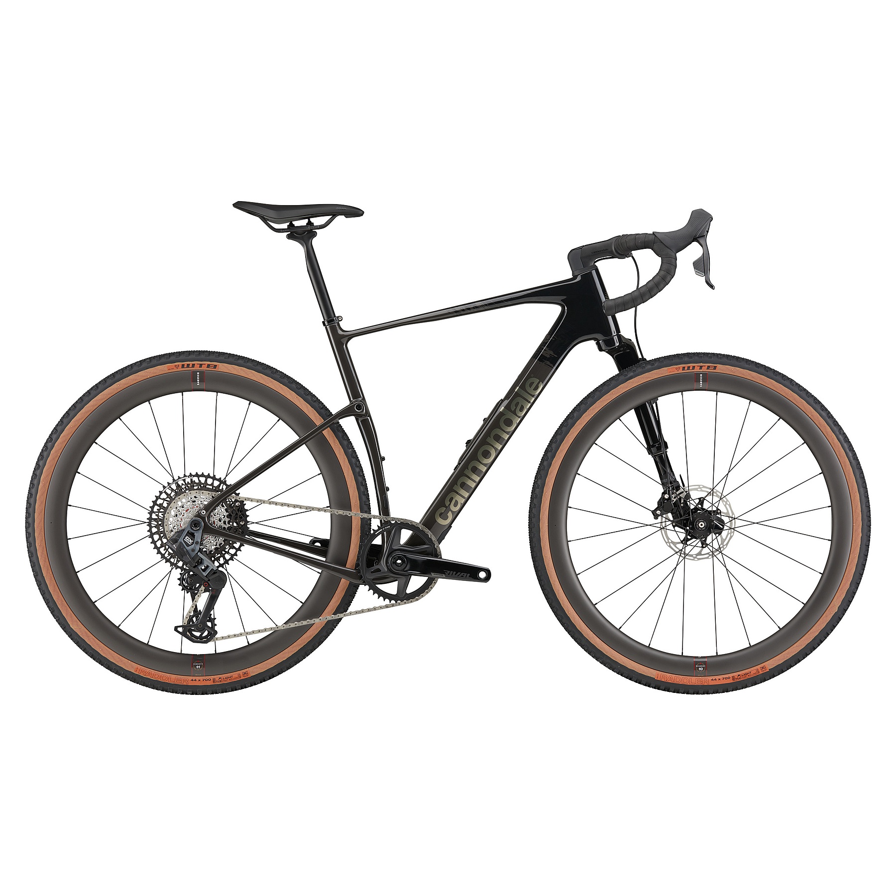 Cannondale TOPSTONE Carbon 1 Lefty AXS - Gravelbike - 2025 - schwarz