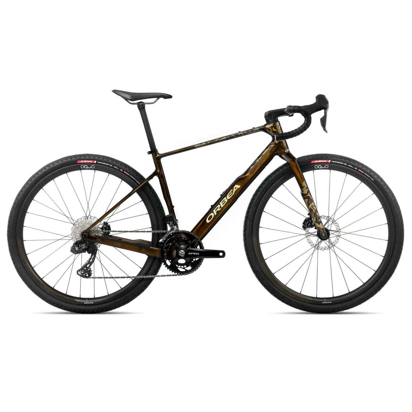 Orbea TERRA M20iTEAM - GRX Di2 Carbon Gravel Bike - 2026 - Caramel Carbon View (gloss)
