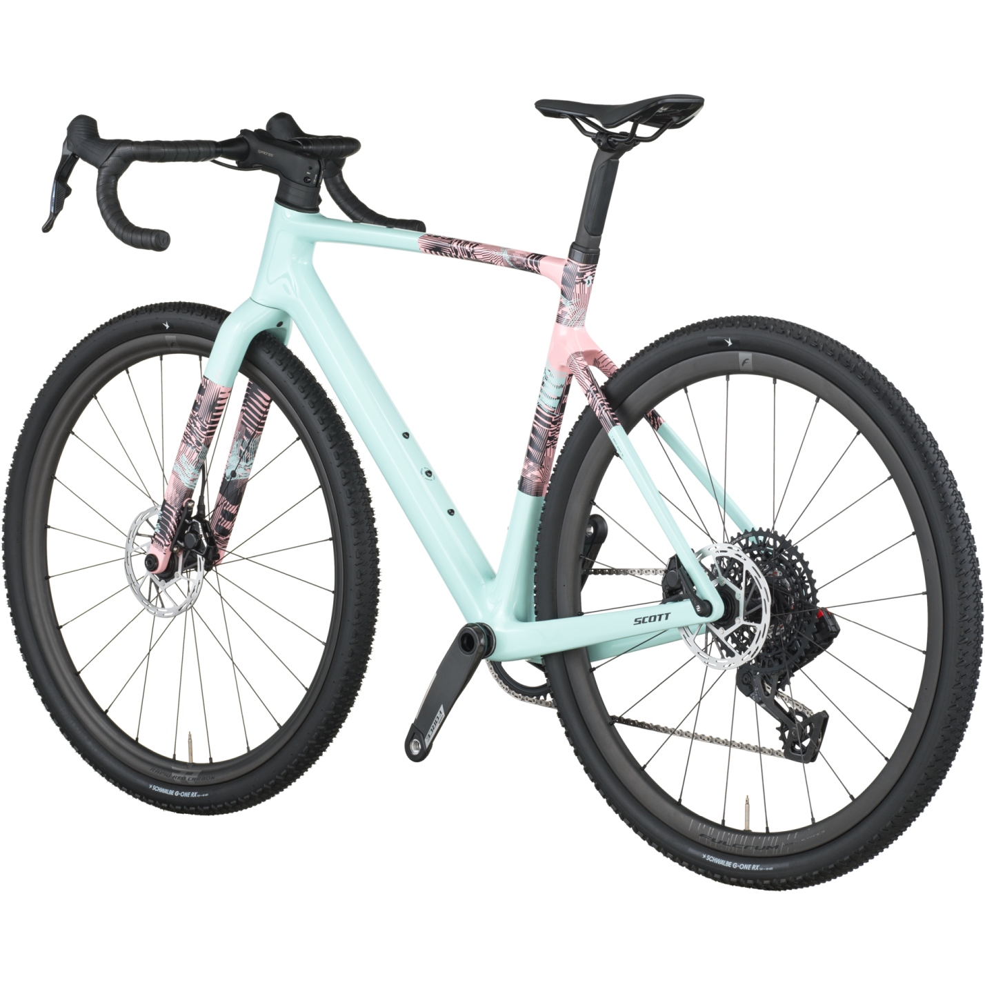 SCOTT ADDICT GRAVEL 10 - Carbon Gravel Bike - 2026 - gelato blue/gelato pink - Image 4