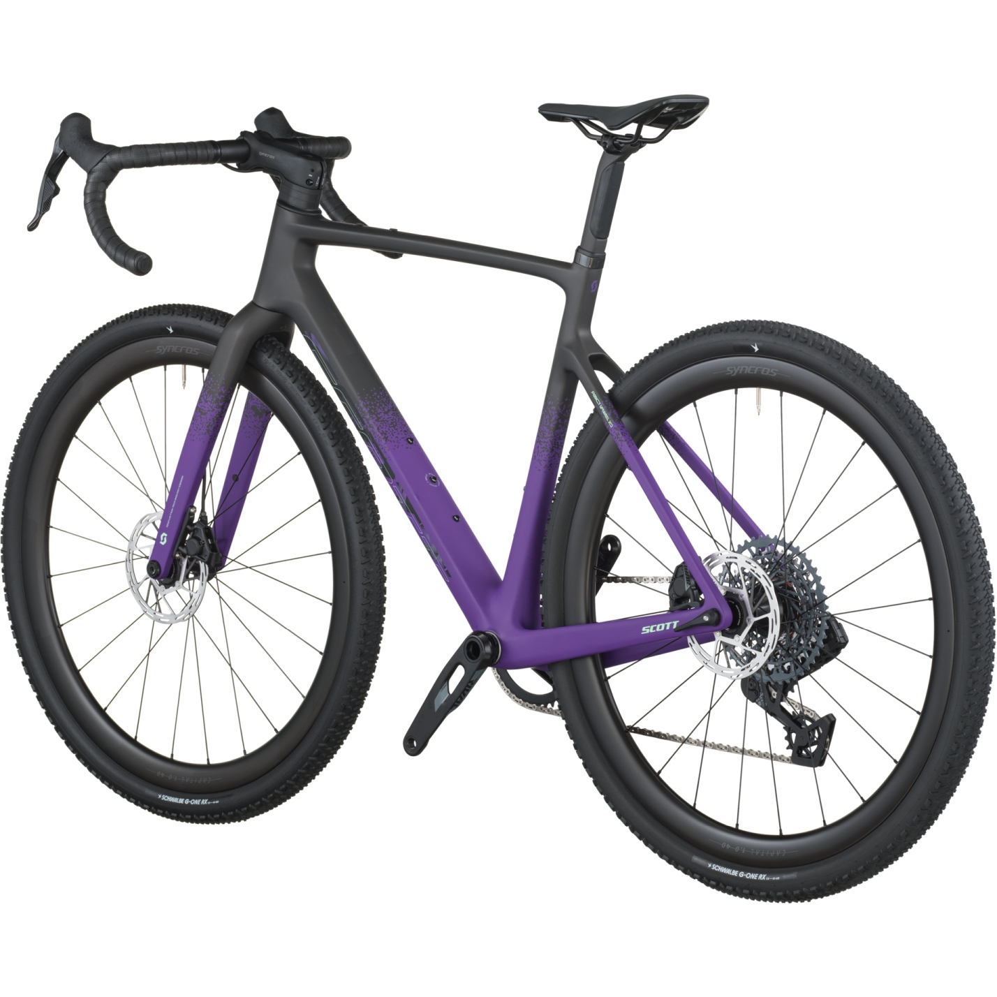 SCOTT ADDICT GRAVEL 20 - Gravel Bike - 2026 - carbon black / indigo purple - Image 4