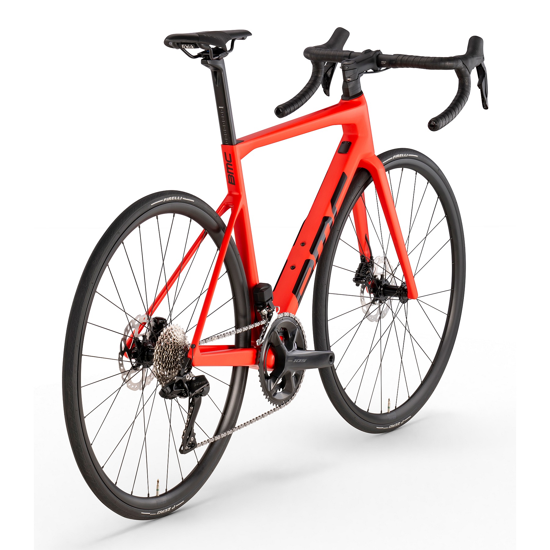 BMC TEAMMACHINE SLR THREE - Carbon Rennrad - 2026 - neon red - Image 4