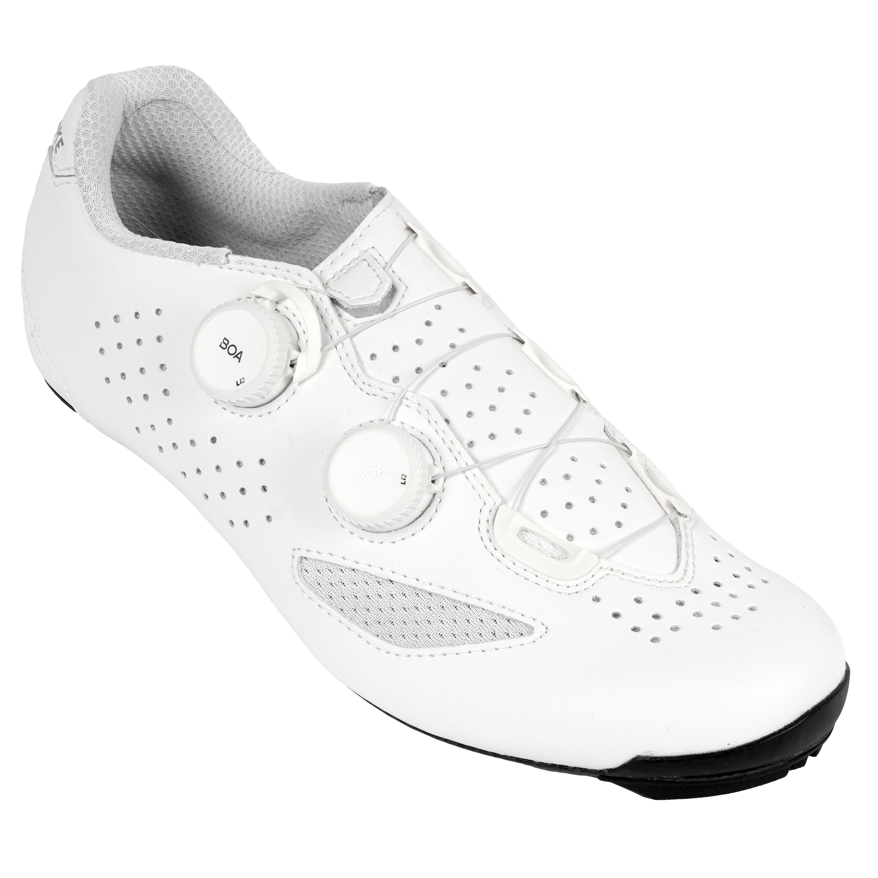 Lake CX239 Rennradschuhe Herren - Breit - weiß/weiß clarino