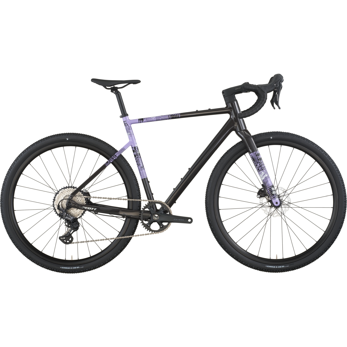 SCOTT SPEEDSTER GRAVEL 10 - Gravel Bike - 2026 - carbon black / tulip purple