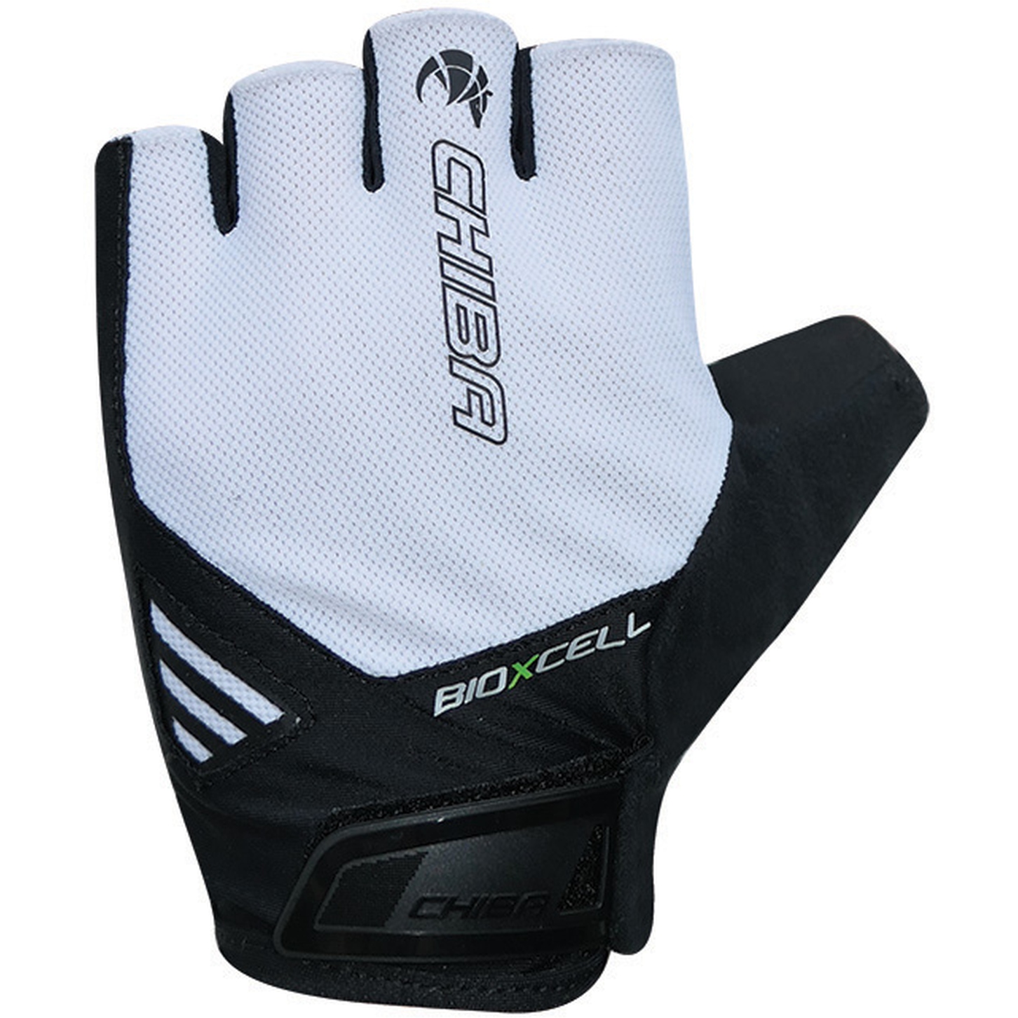 Chiba BioXCell Air Kurzfinger-Handschuhe - weiß