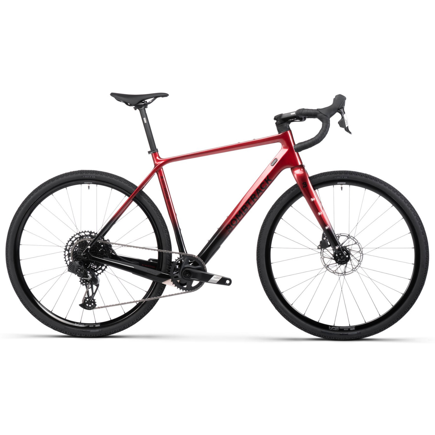 Bombtrack HOOK EXT C APEX AXS - Gravel Bike - 2026 - glossy red