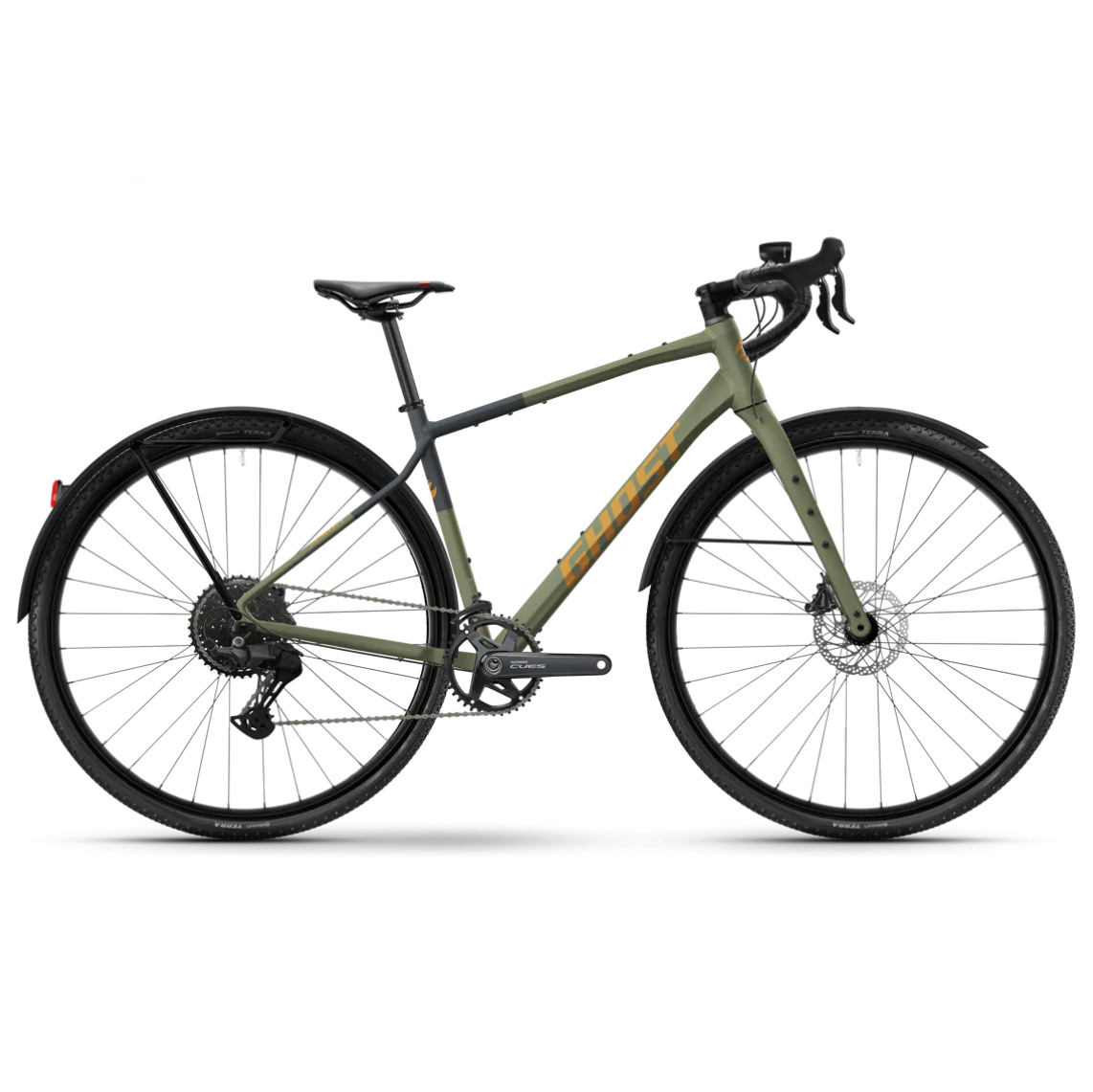 Ghost ASKET EQ - Gravel Bike - 2026 - olive drab / midnight teal matt
