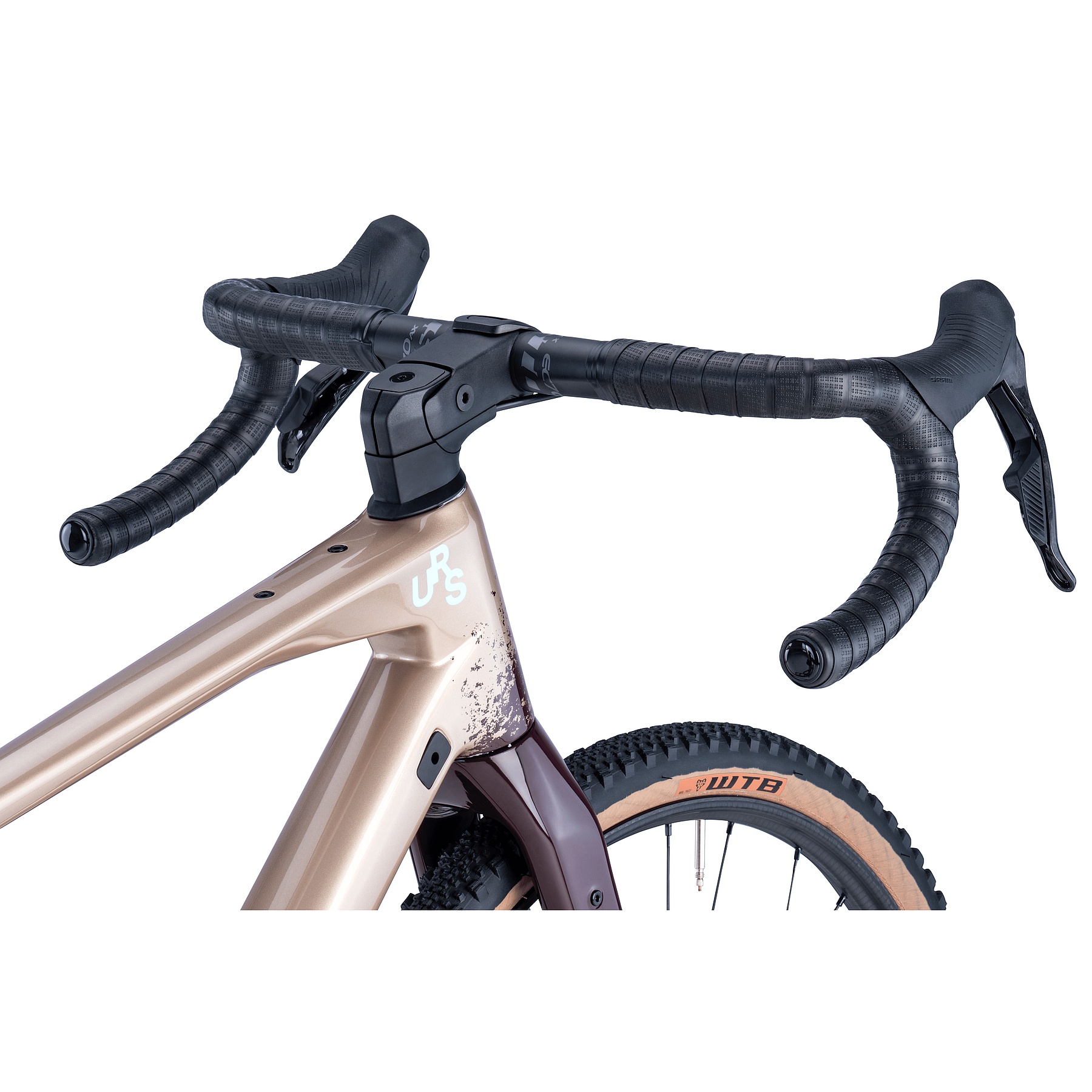 BMC URS 01 ONE - Carbon Gravel Bike - 2024 - warm gold / dark red - Image 7