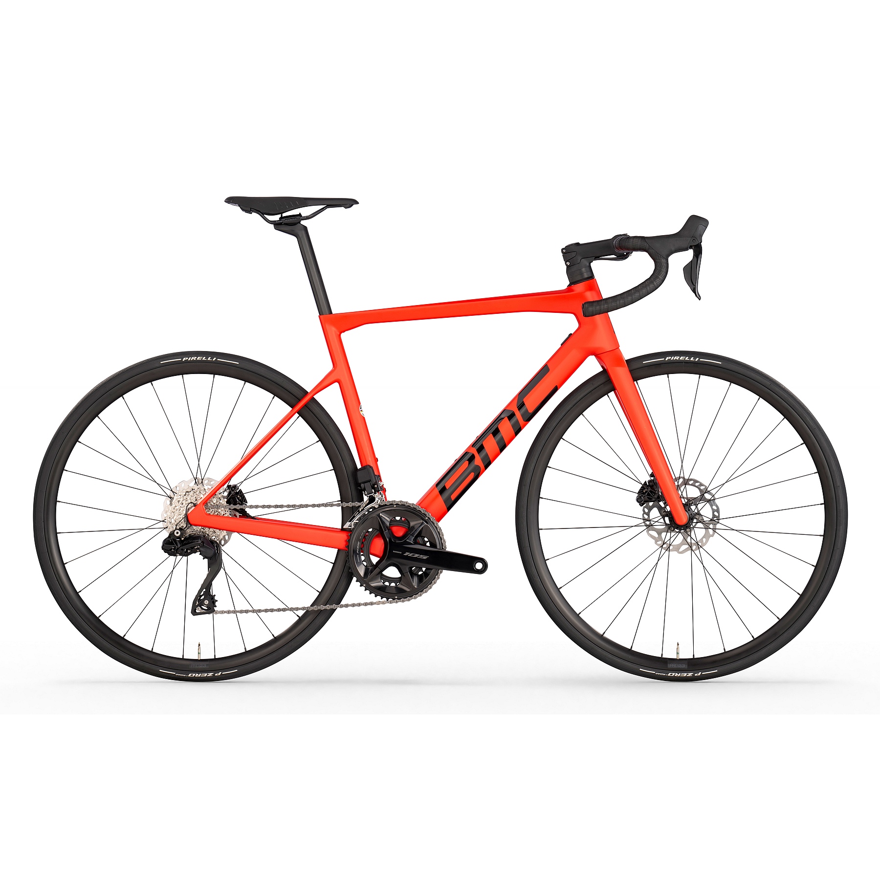 BMC TEAMMACHINE SLR THREE - Carbon Rennrad - 2026 - neon red