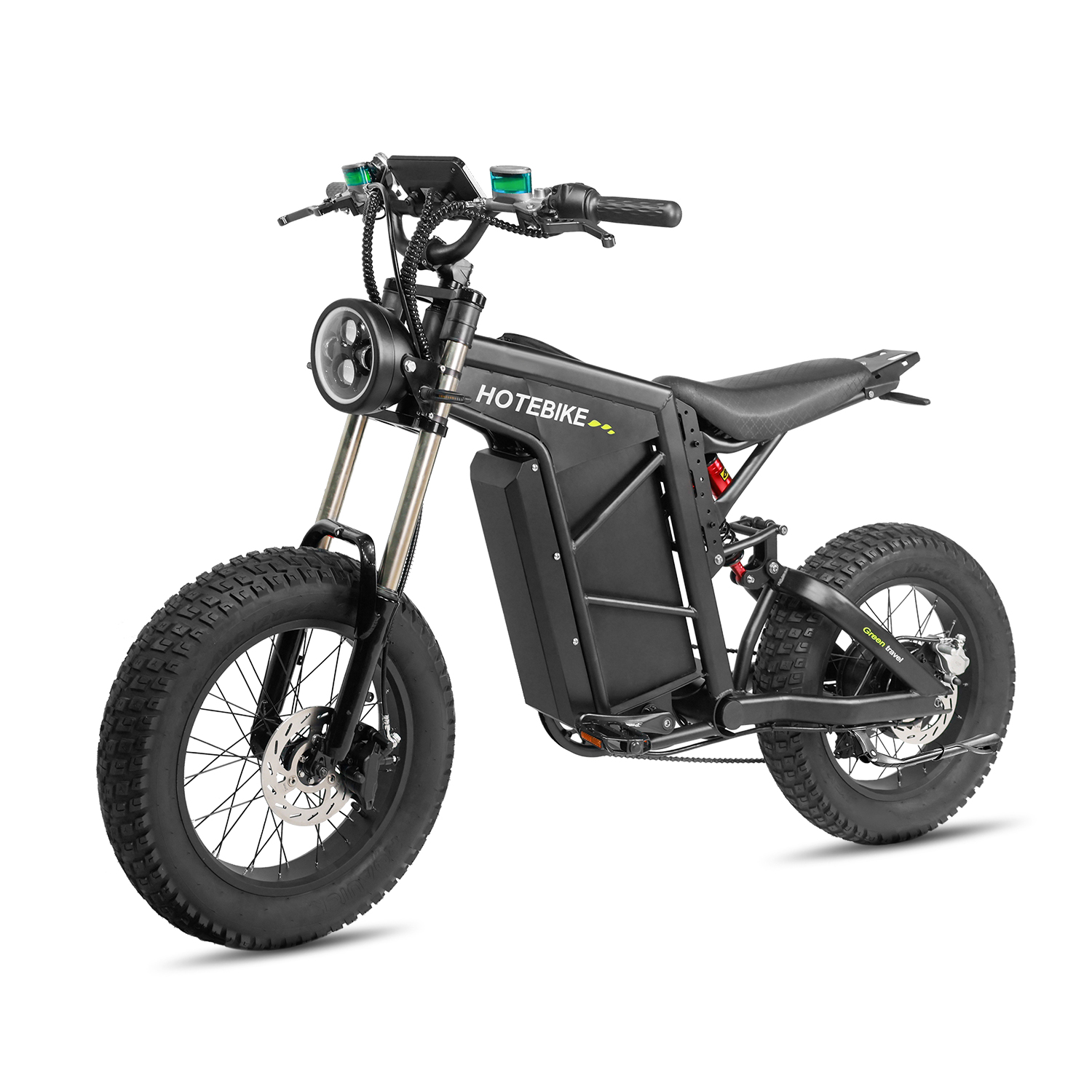 Elektrisches Motorrad für Erwachsene 60V 2000W 43W Motor
