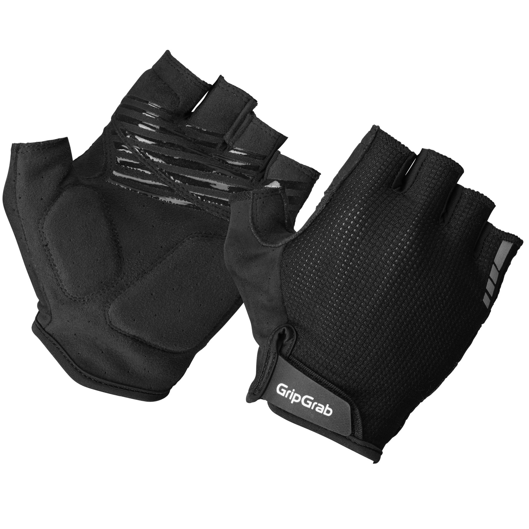 GripGrab EXPLR RC Max Padded Kurzfinger-Handschuhe - Schwarz