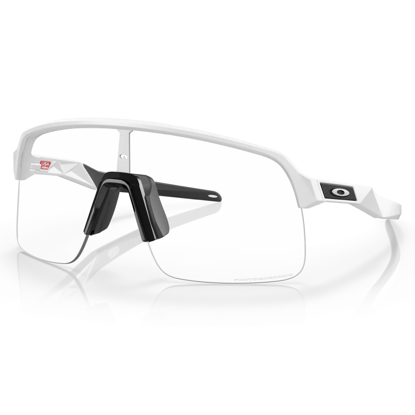 Oakley Sutro Lite Brille - Matte White/Clear Black Iridium Photochromic - OO9463-4639