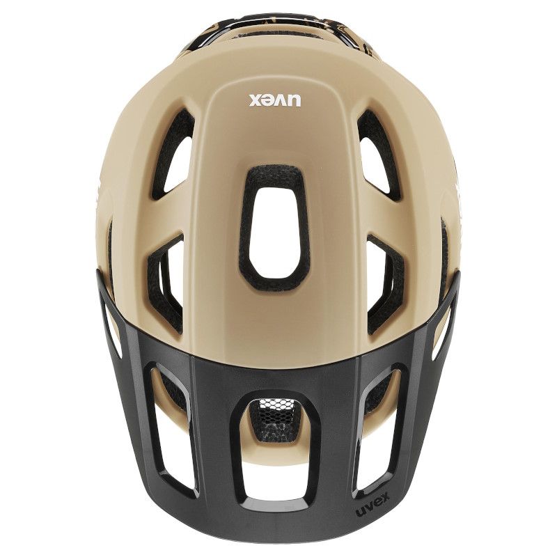 Uvex react MIPS Fahrradhelm - desert-black matt - Image 4