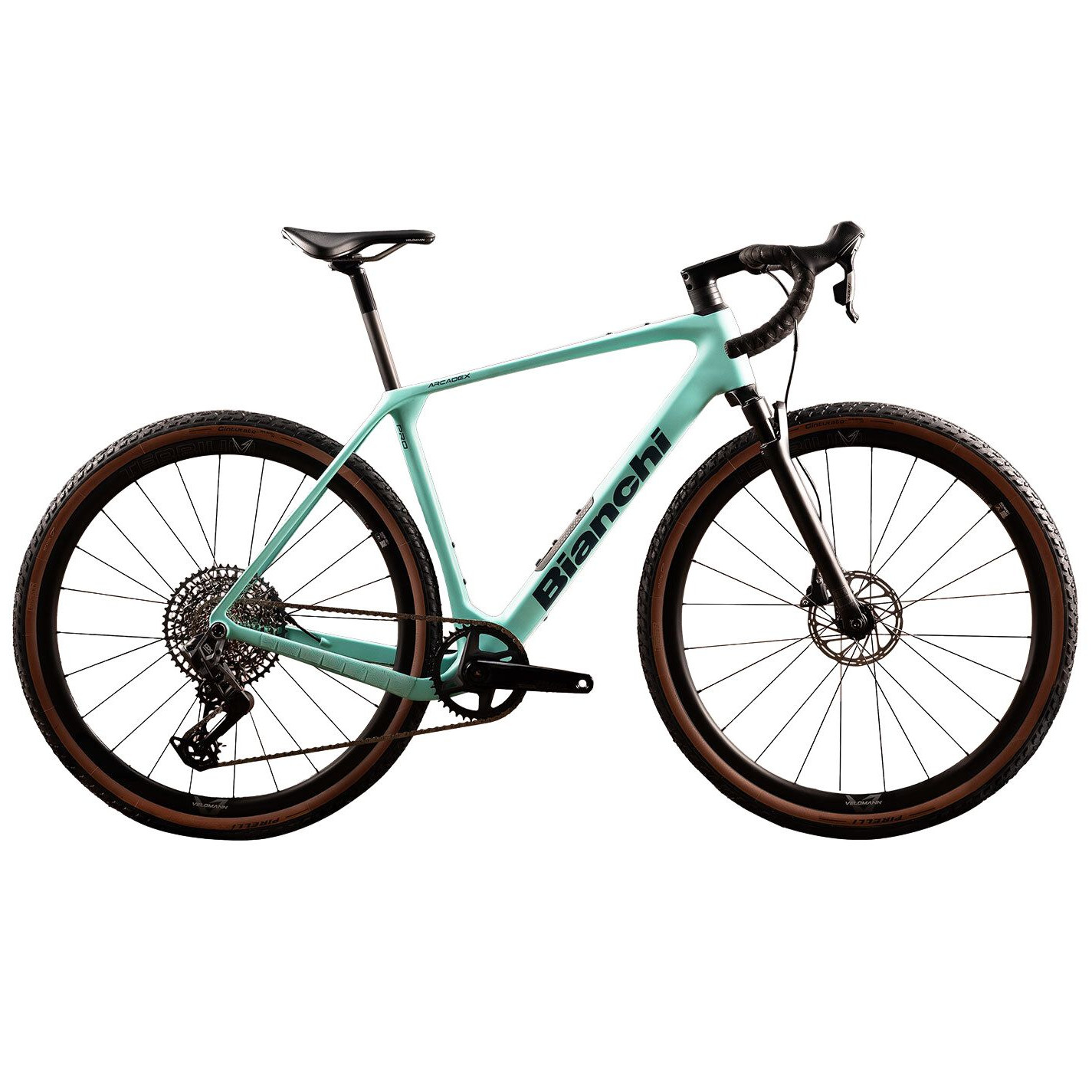 Bianchi ARCADEX PRO - GX - Carbon Gravel Bike - 2026 - CK16 / green water matt