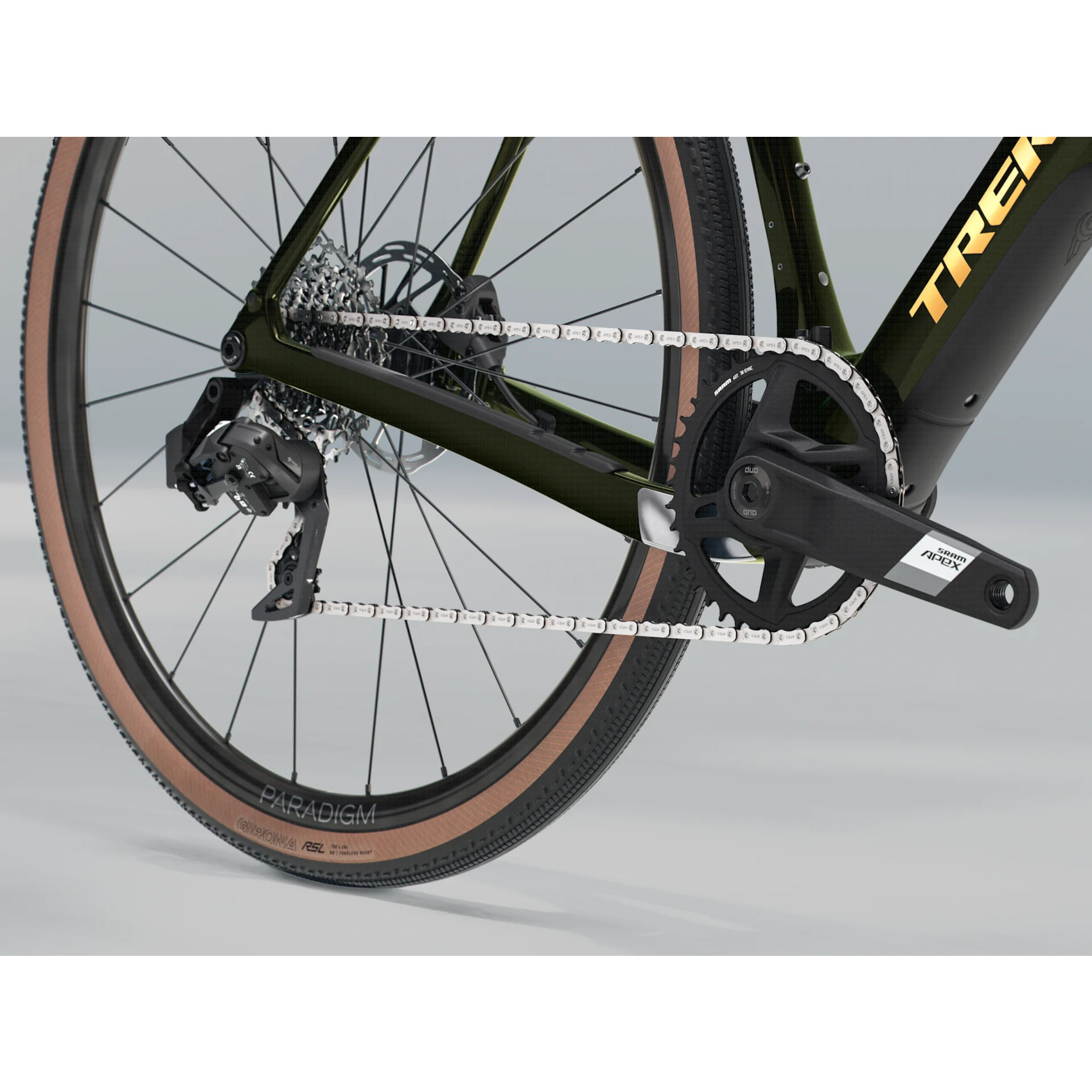 Trek CHECKPOINT SL 5 AXS Gen 3 - Carbon Gravel Bike - 2026 - Lava/Black Olive - Image 6