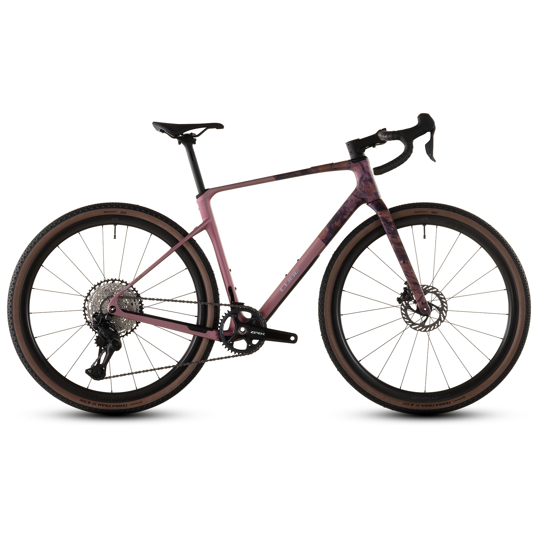 CUBE NUROAD C:62 EX - Carbon Gravel Bike - 2026 - shiftblush / art