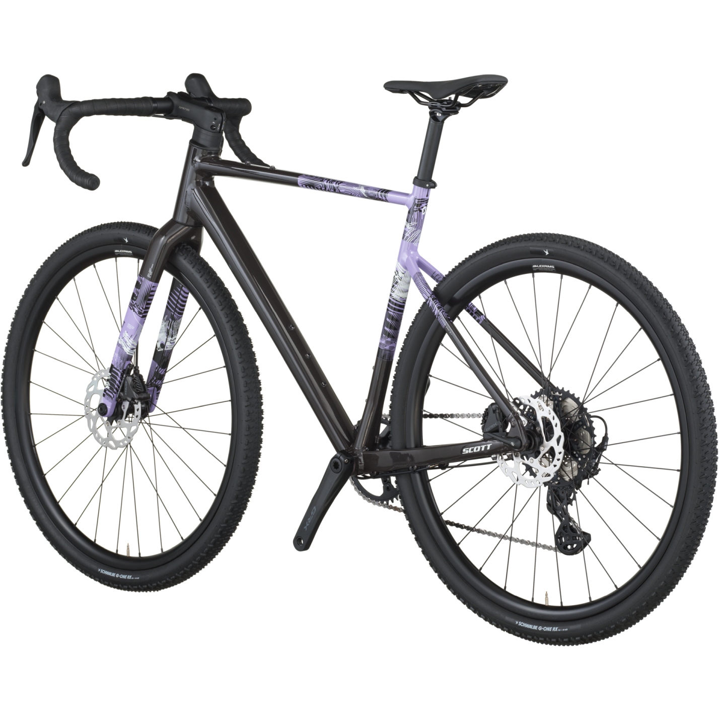 SCOTT SPEEDSTER GRAVEL 10 - Gravel Bike - 2026 - carbon black / tulip purple - Image 4