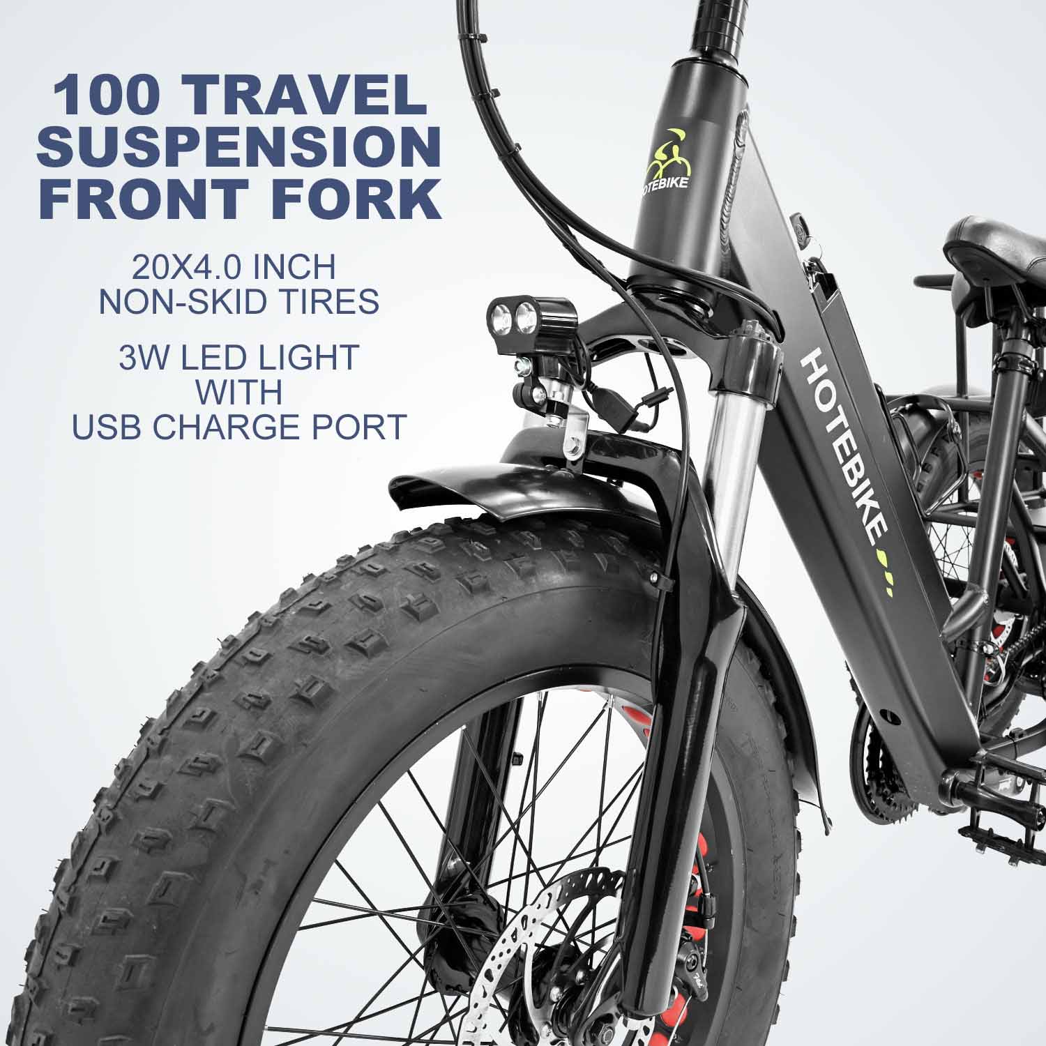 Elektrisches Vollgefedertes Mountainbike mit Akku