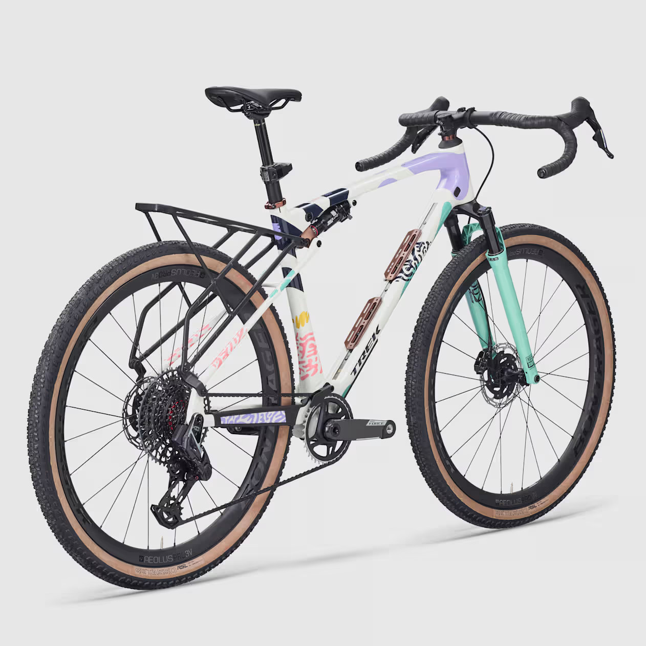 Trek CheckOUT SL 7 AXS - Carbon Gravel Bike - 2026 - Era White / Blue Sage - Image 4