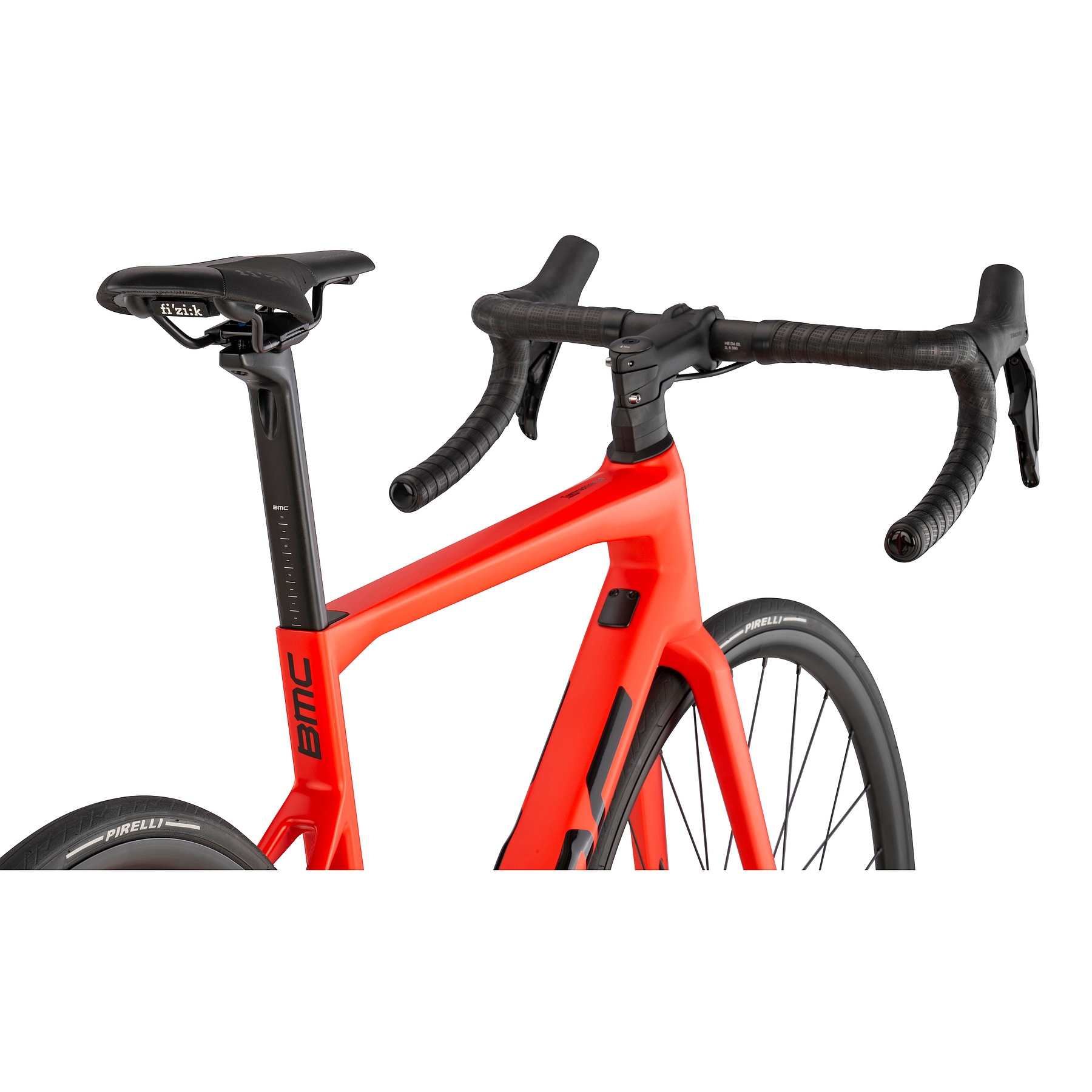 BMC TEAMMACHINE SLR THREE - Carbon Rennrad - 2026 - neon red - Image 7
